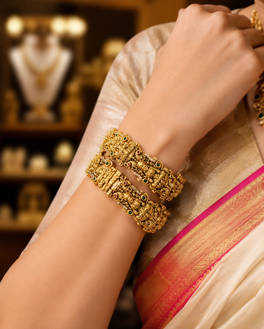 Antique Finish Bangles