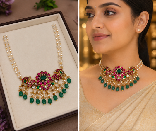 Jadau Kundan Choker