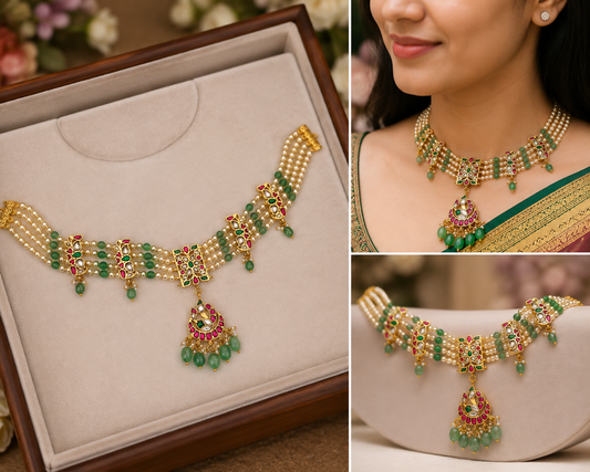 Fancy Beads choker