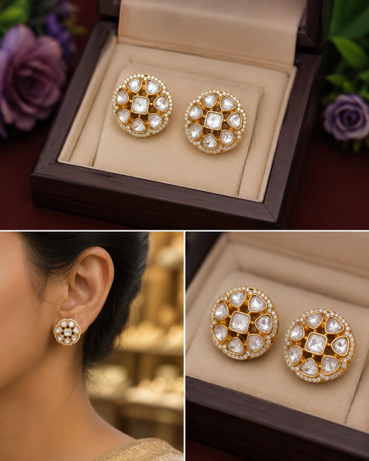 Kundan Studs