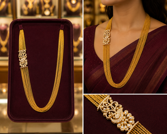 Antique Finish Chandraharam
