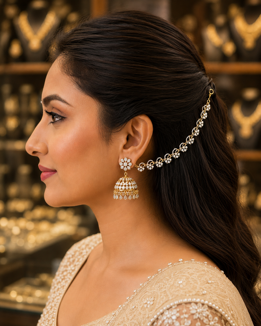 Diamond Finish Ear Accessories