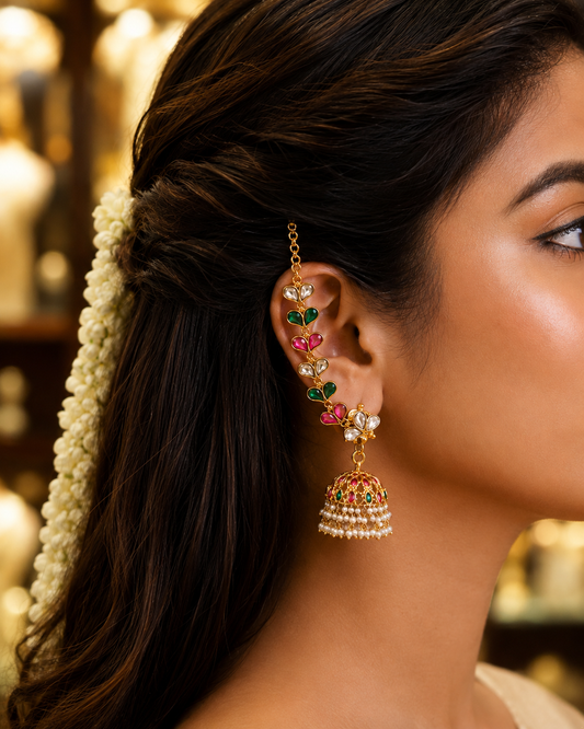 Kundan Ear Accessories