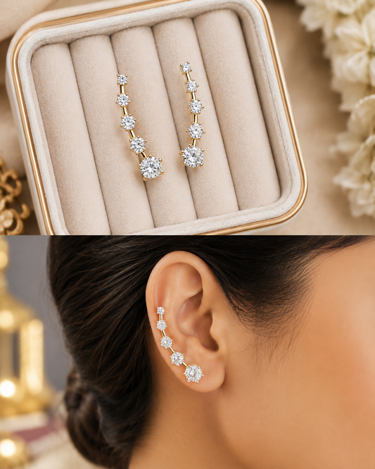 Gold Finish Ear cuffs