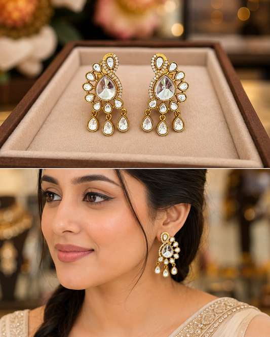 Kundan Studs