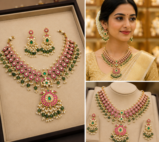 Jadau Kundan Neckset