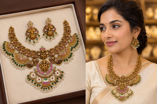 Antique Finish Neckset