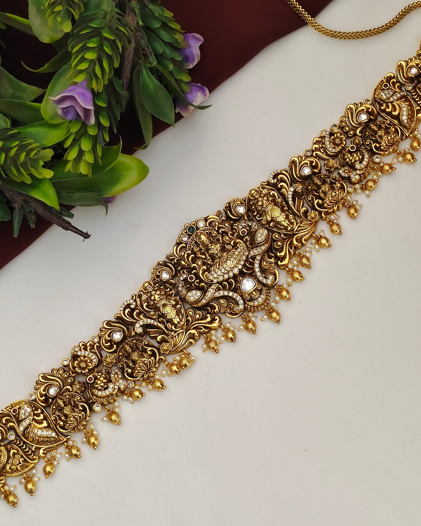 Antique Finish Hip Chain
