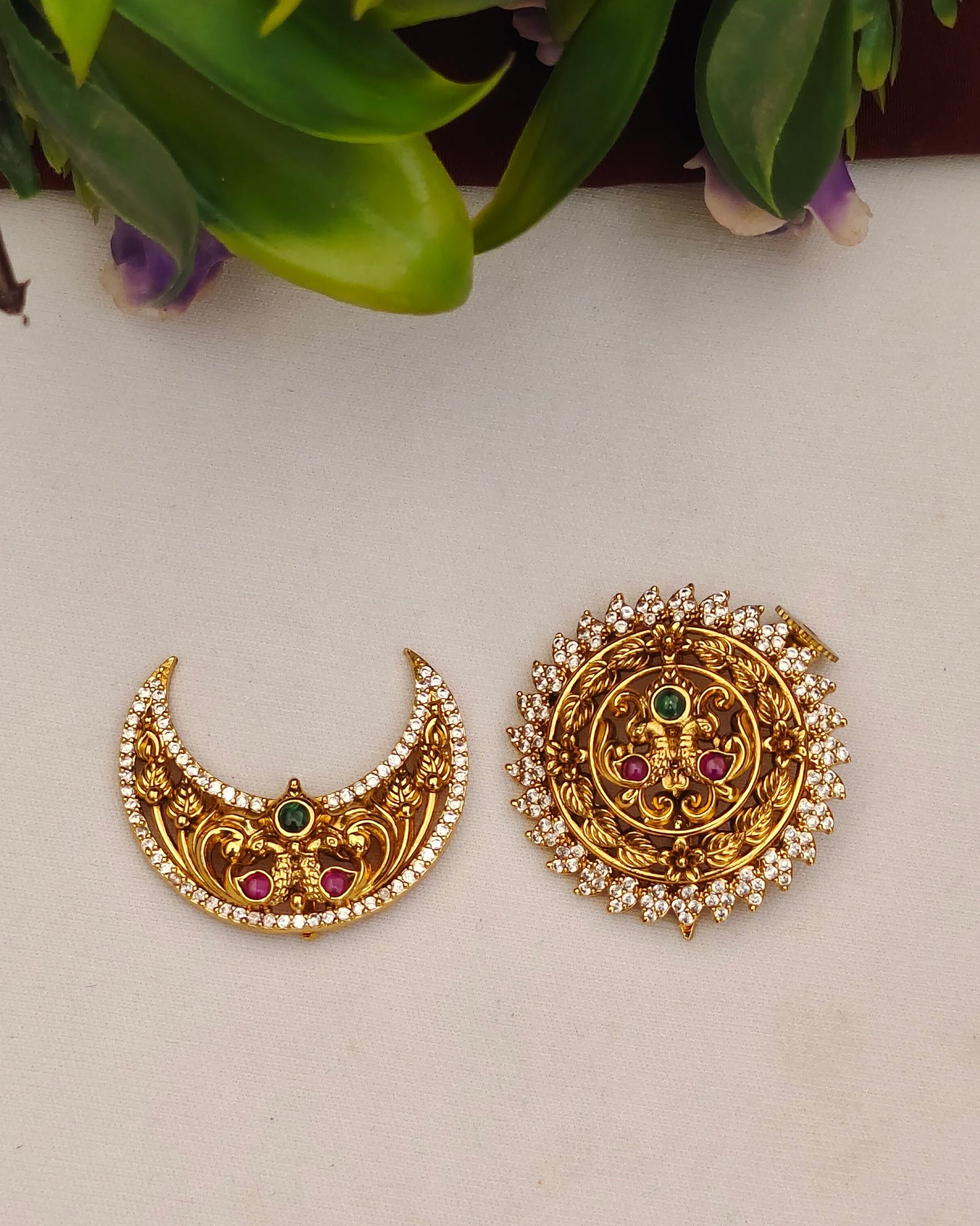 Antique Finish Hair Accessories