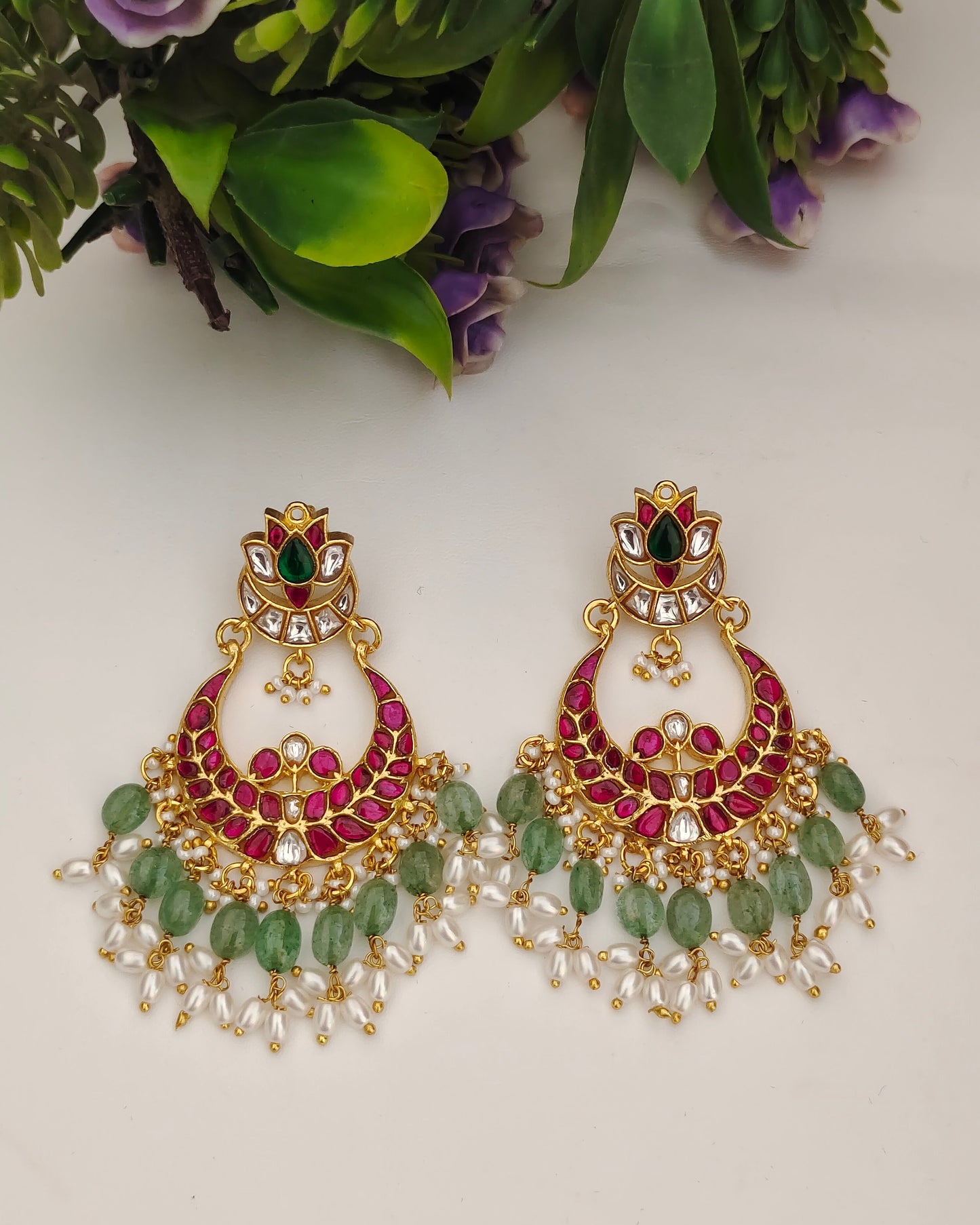 Jadau Kundan Earrings