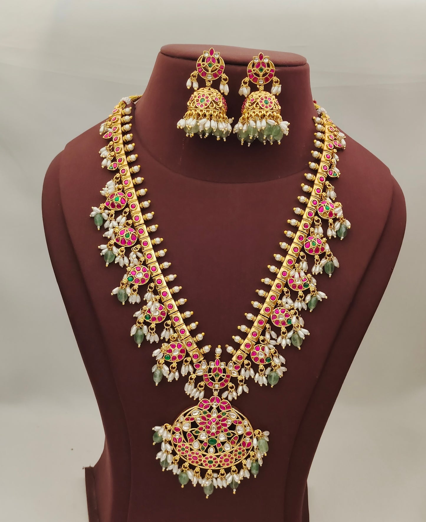Jadau Kundan Long Haram