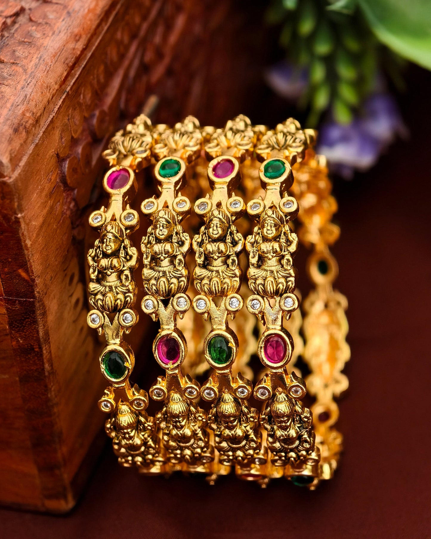 Antique Finish Bangles