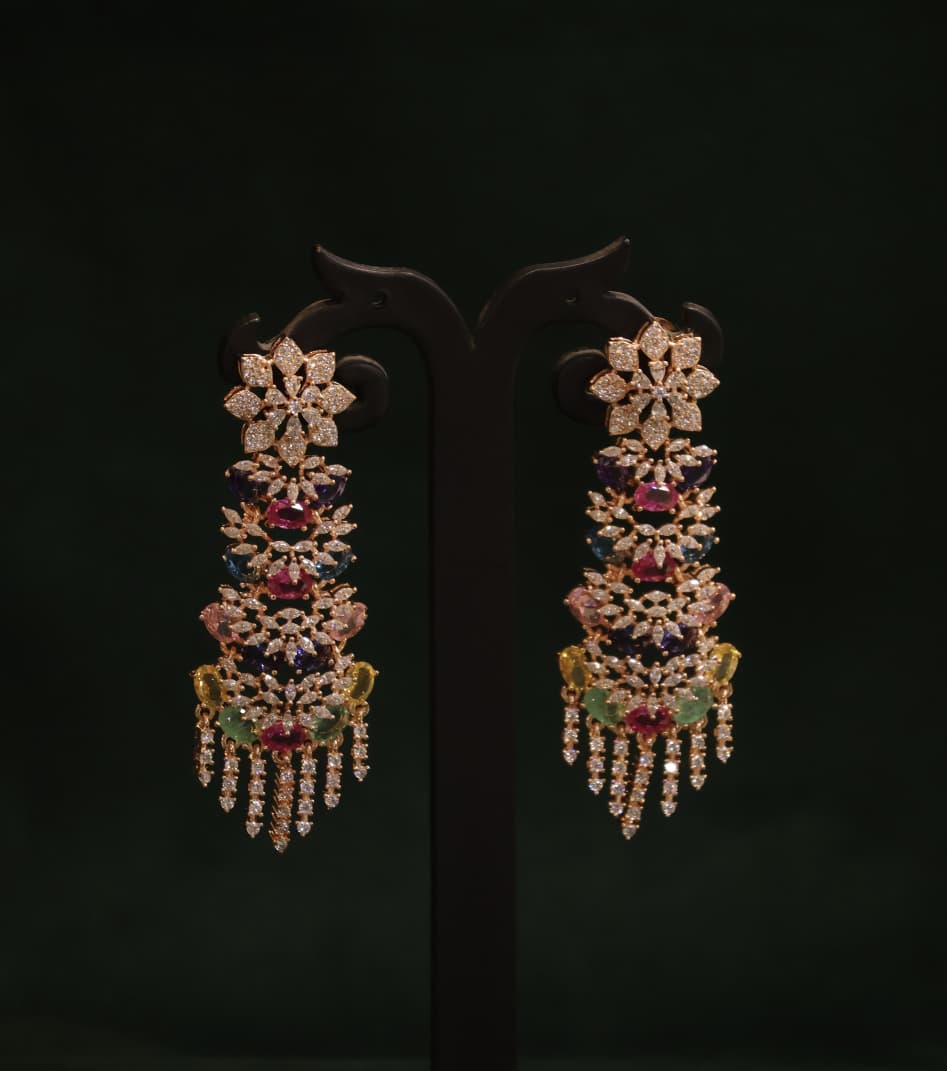 Carat polish earrings