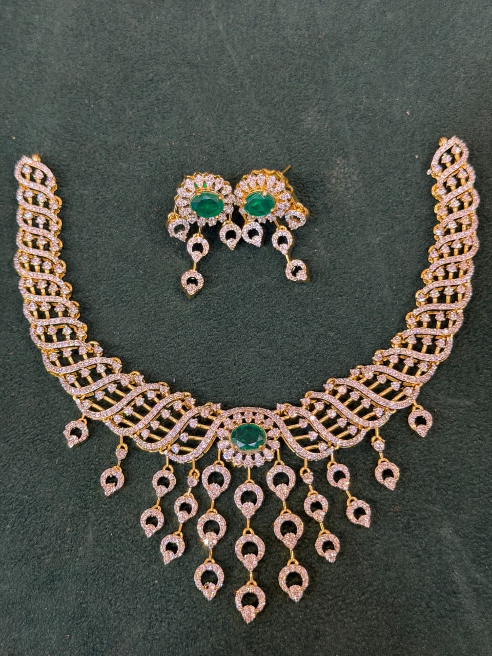 Diamond polish neckset NS1750