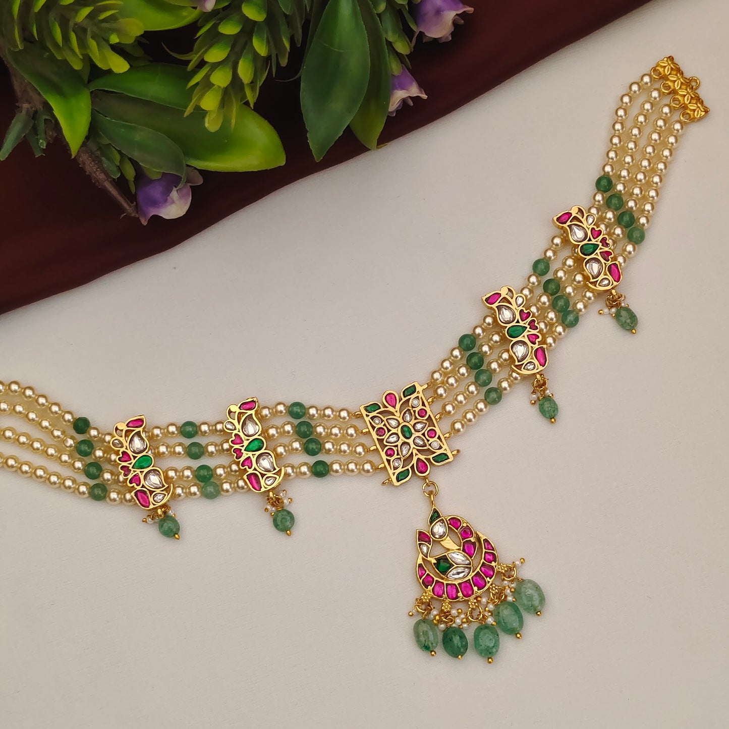 Fancy Beads choker