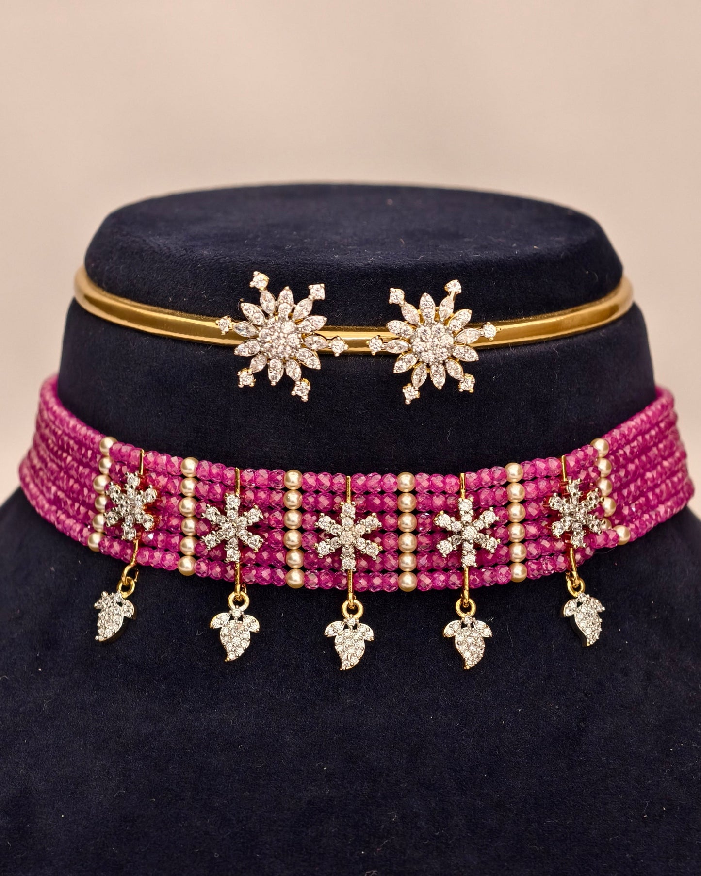 Fancy Beads Choker