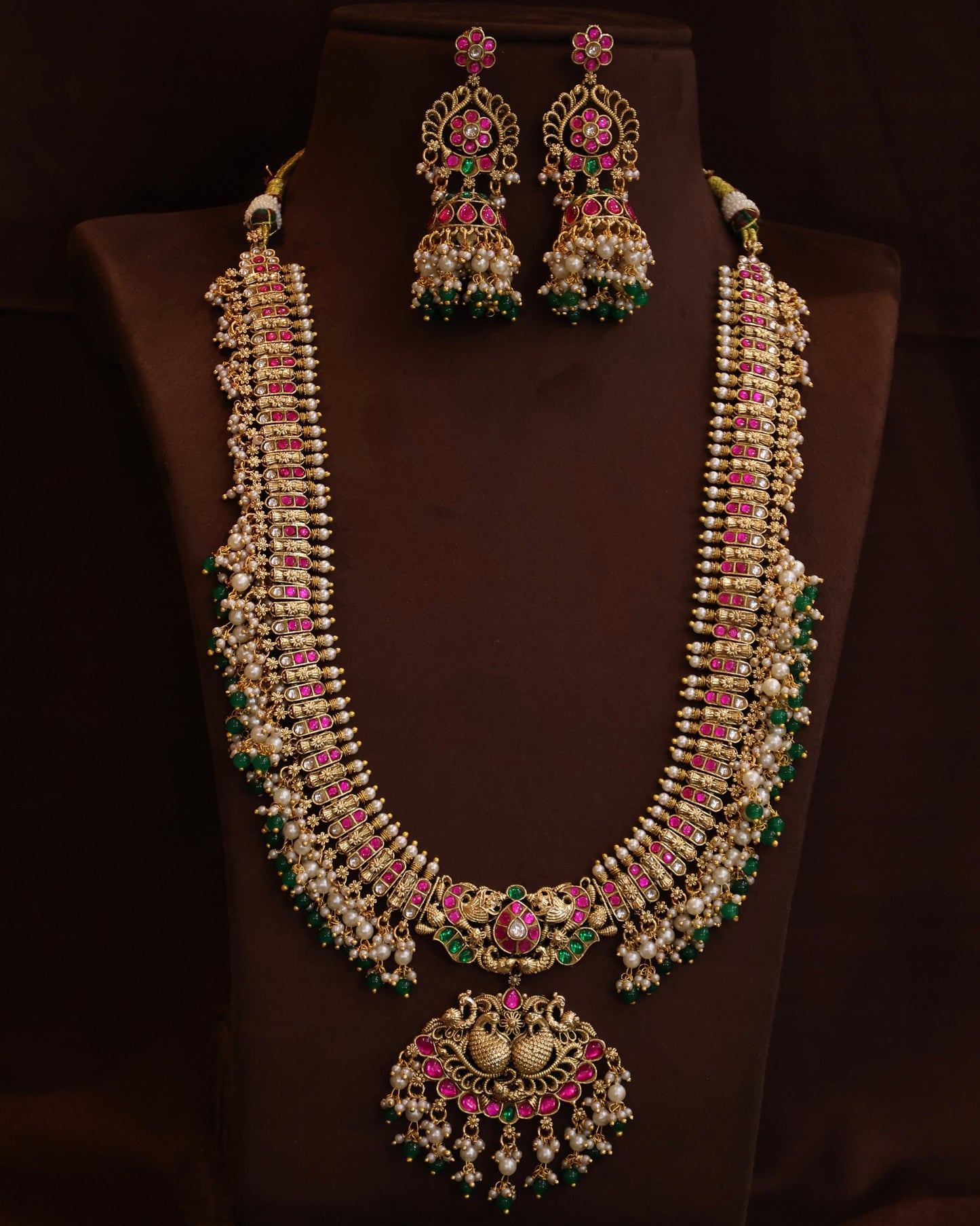 Jadau Kundan Long Haram