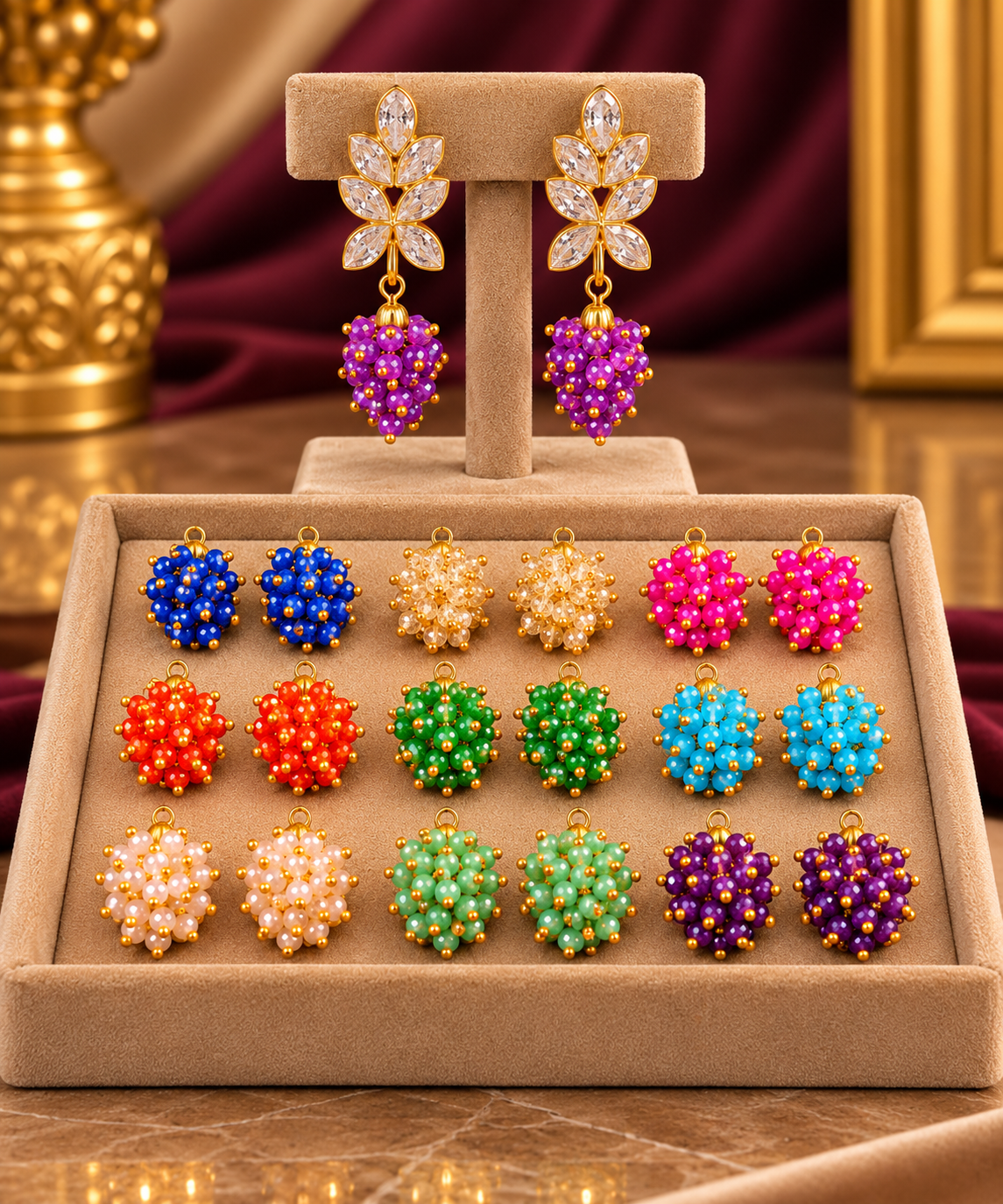 Changeable earrings