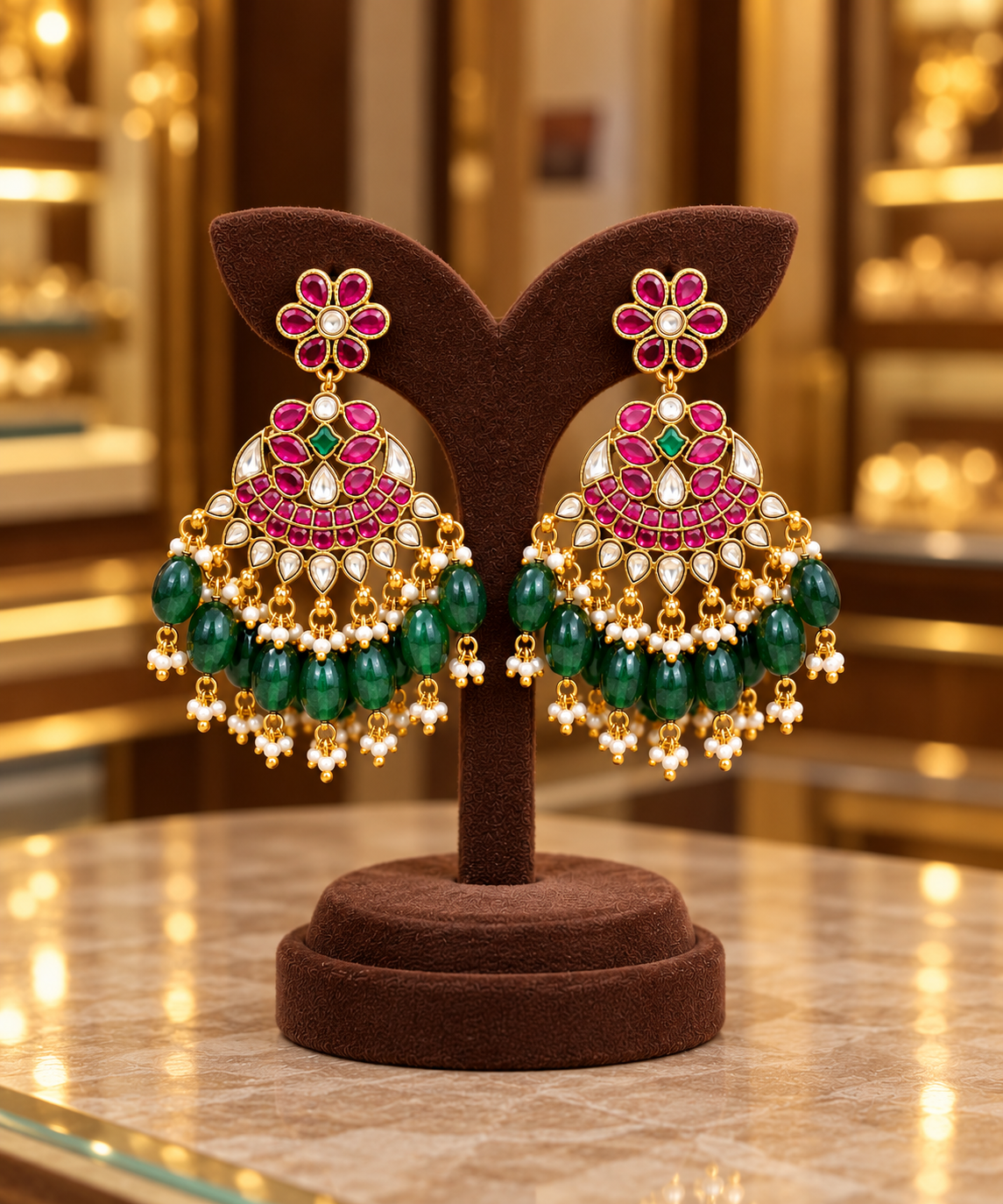 Jadaukundan Earrings