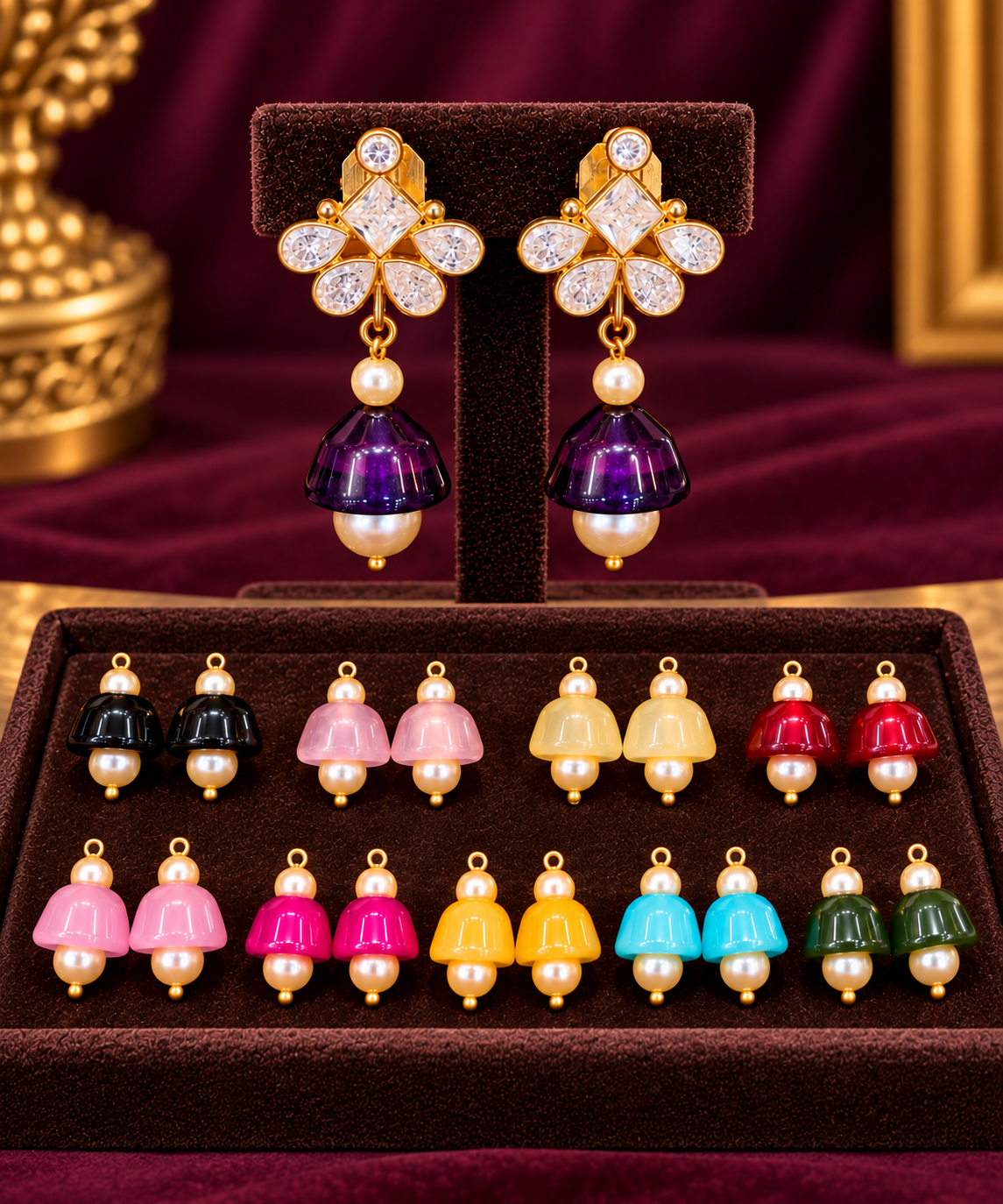 Changeable earrings