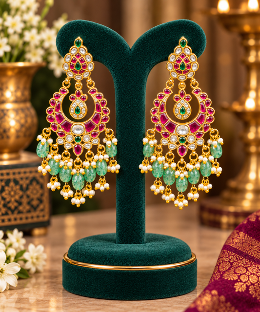 JADAUKUNDAN EARRINGS
