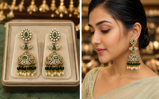 Victorian Jhumkas