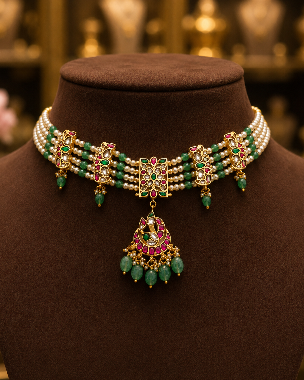 Fancy Beads choker
