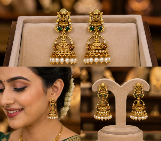 Matte Jhumkas