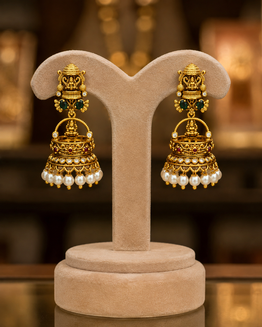 Matte Jhumkas