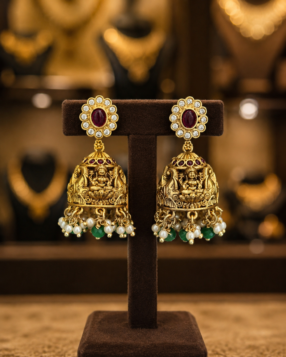 Matte Jhumkas
