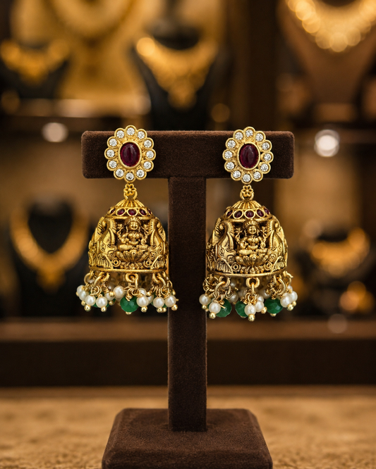 Matte Jhumkas