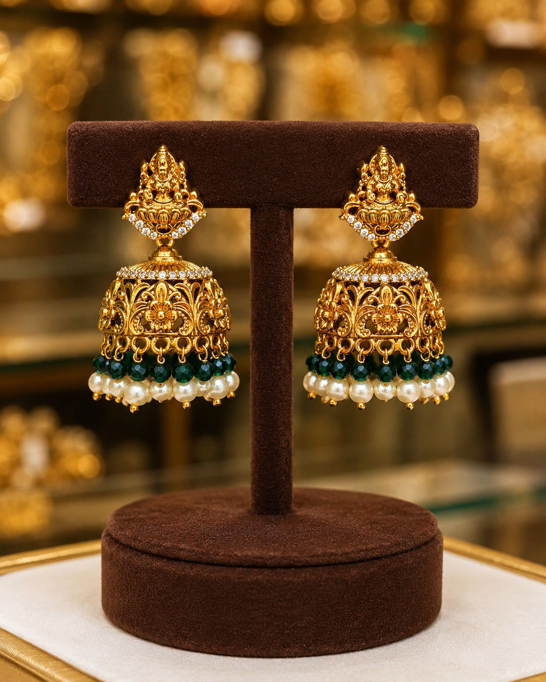 Matte Finish Jhumkas