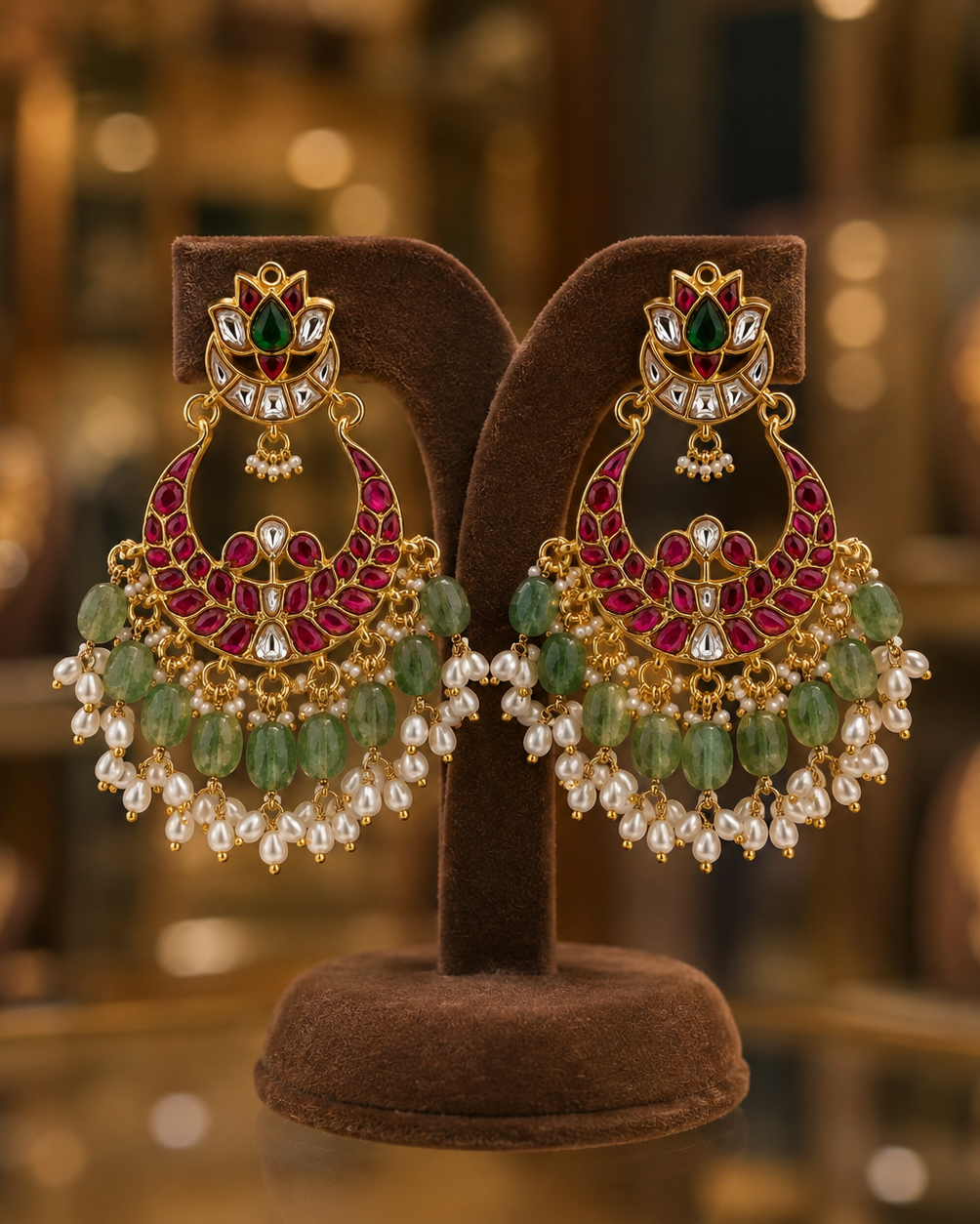 Jadau Kundan Earrings
