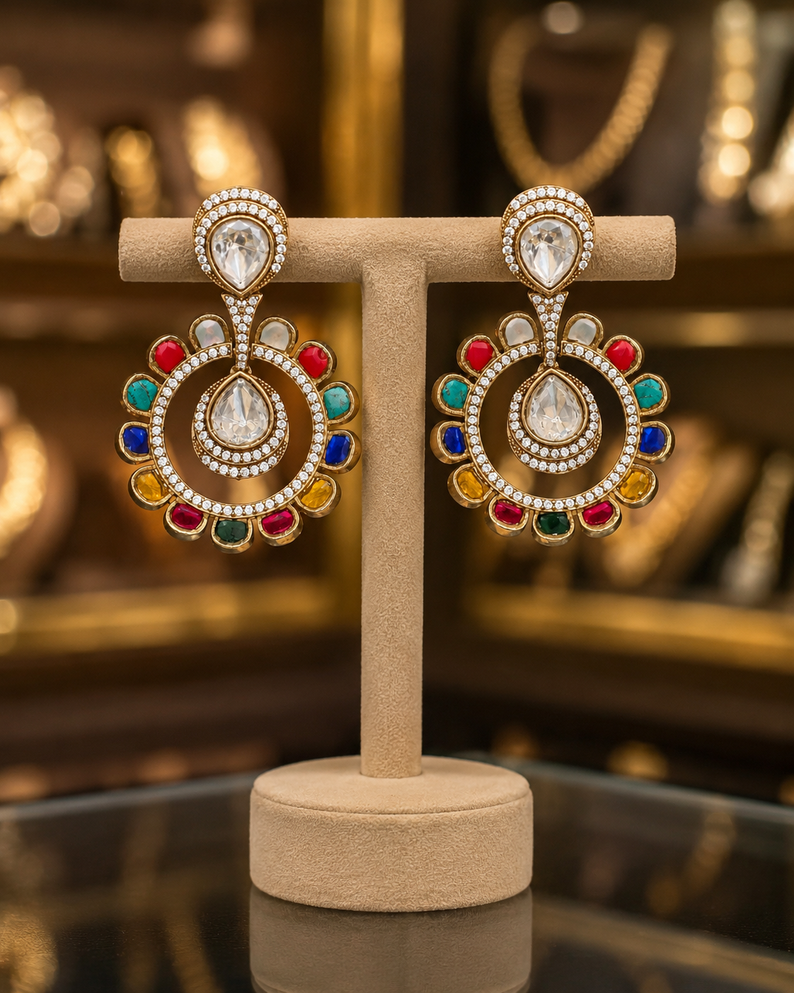 Kundan Earrings