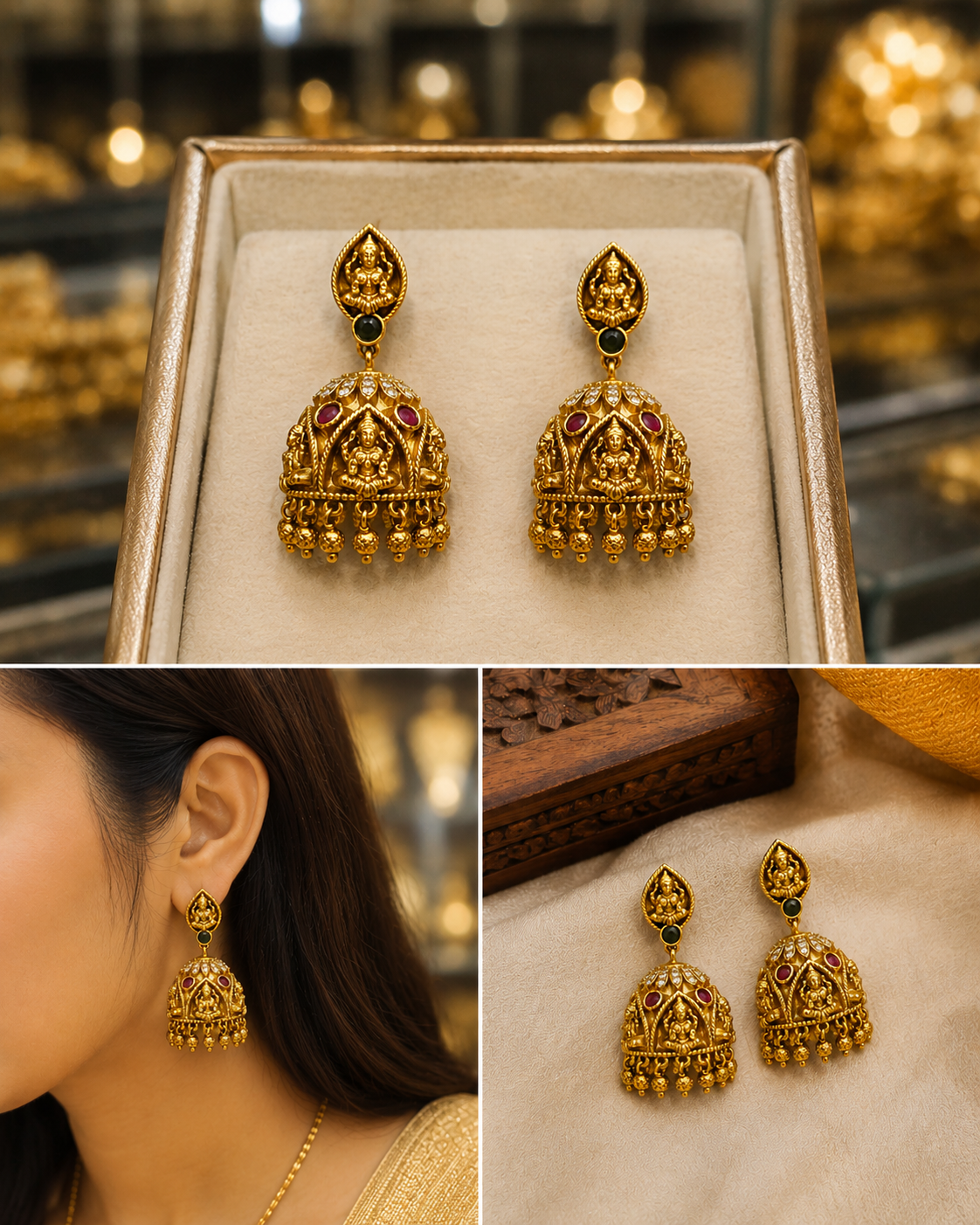 Antique Gold Finish