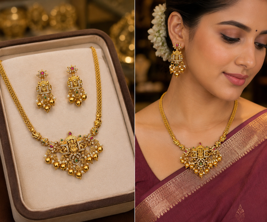 Gold Finish Nanu Chain