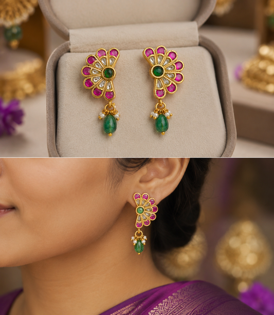 Kundan Studs