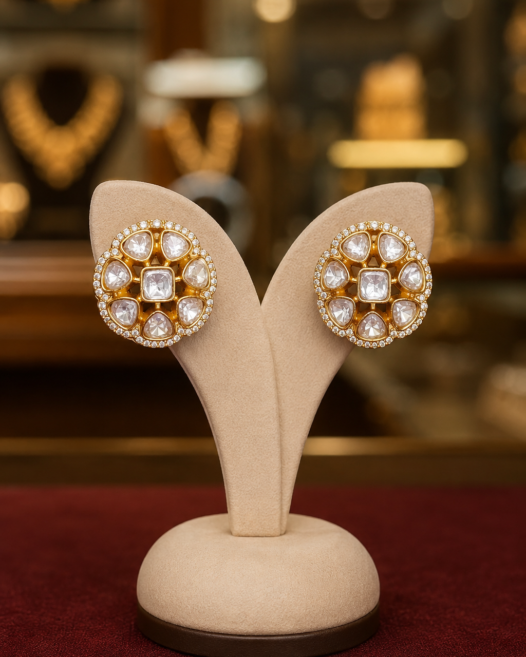 Kundan Studs