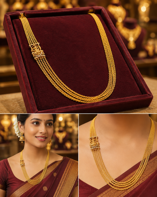 Antique Finish Chandraharam