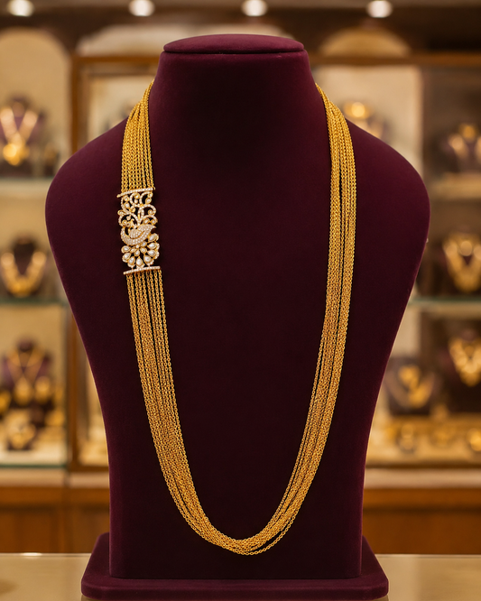 Antique Finish Chandraharam