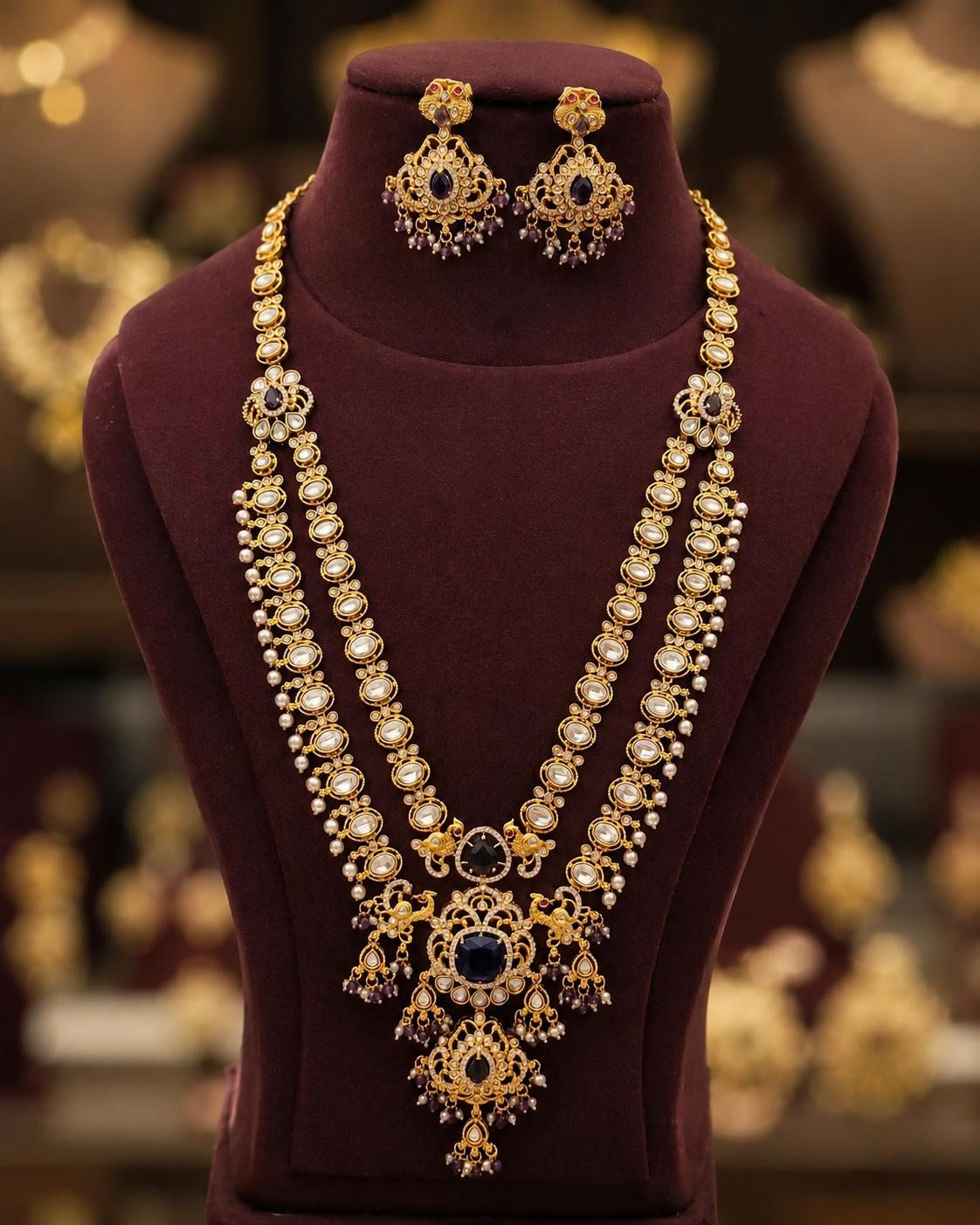 Moissanite Step Chain
