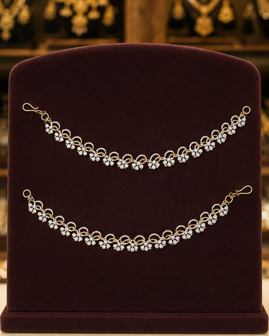 Diamond Finish Ear Accessories