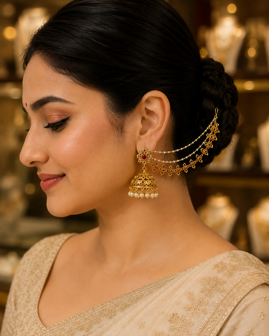 Antique Finish Ear Accessories