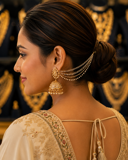 Antique Finish Ear Accessories
