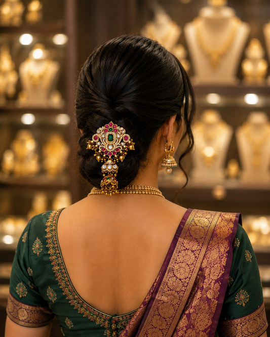 Antique Finish Hair Accessory