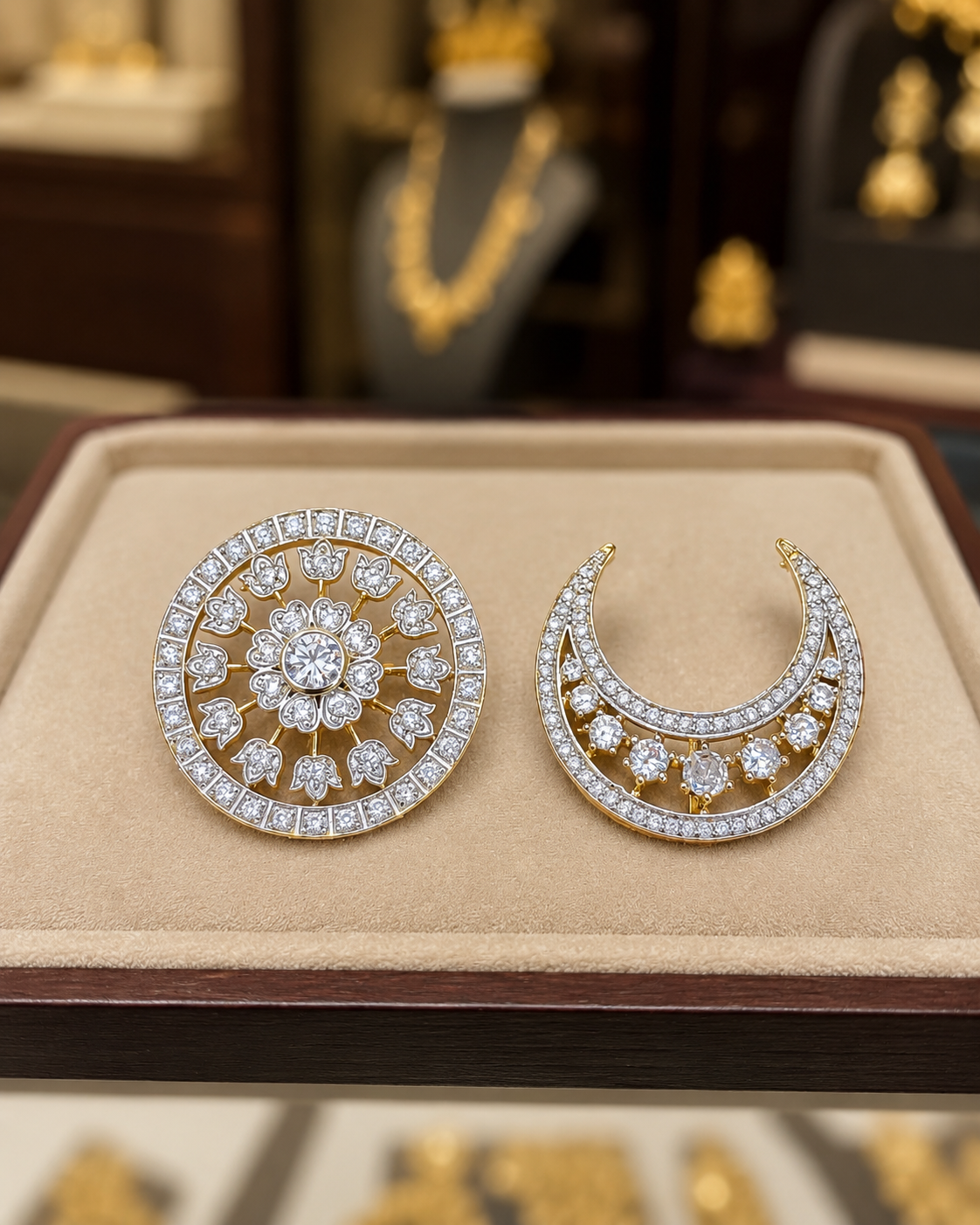 Diamond Finish Hair Accessories