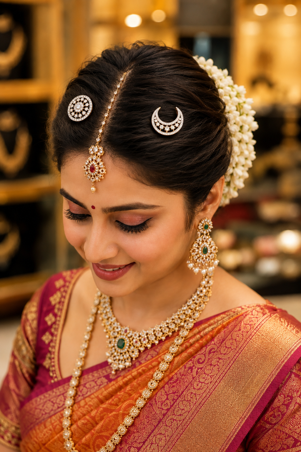 Diamond Finish Hair Accessories