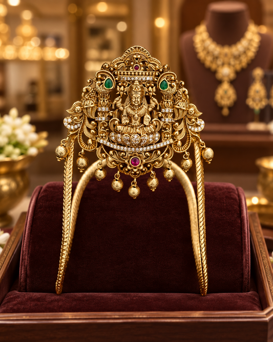 Antique Gold Finish Vanki