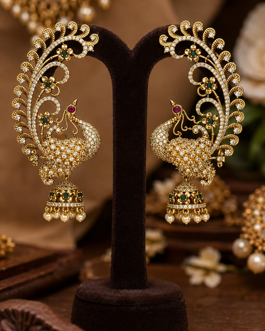 Antique Finish Ear Cuffs