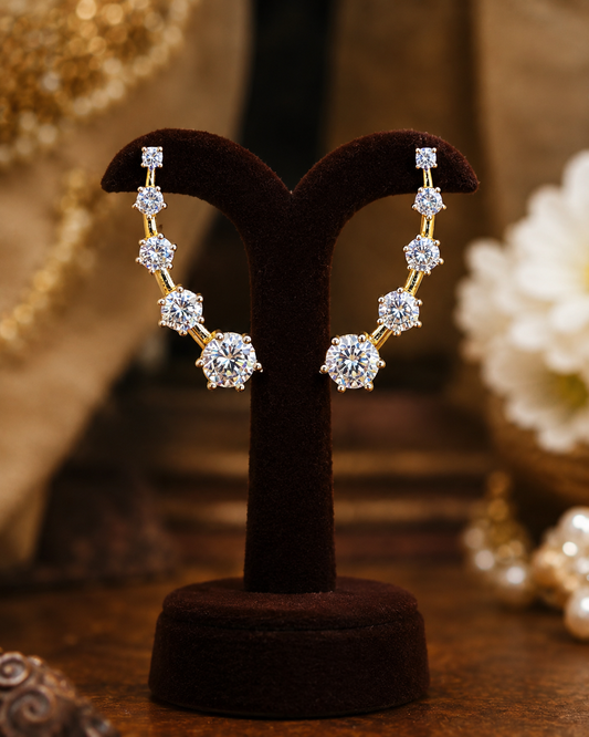 Gold Finish Ear cuffs